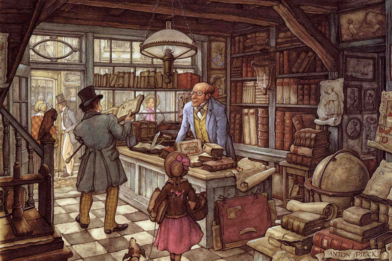 Anton pieck картины